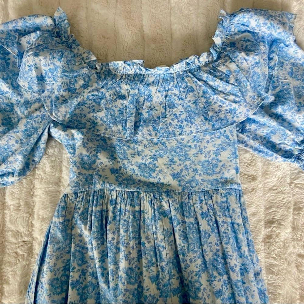 LOVESHACKFANCY STATEMENT DRESS - Picture 7 of 12